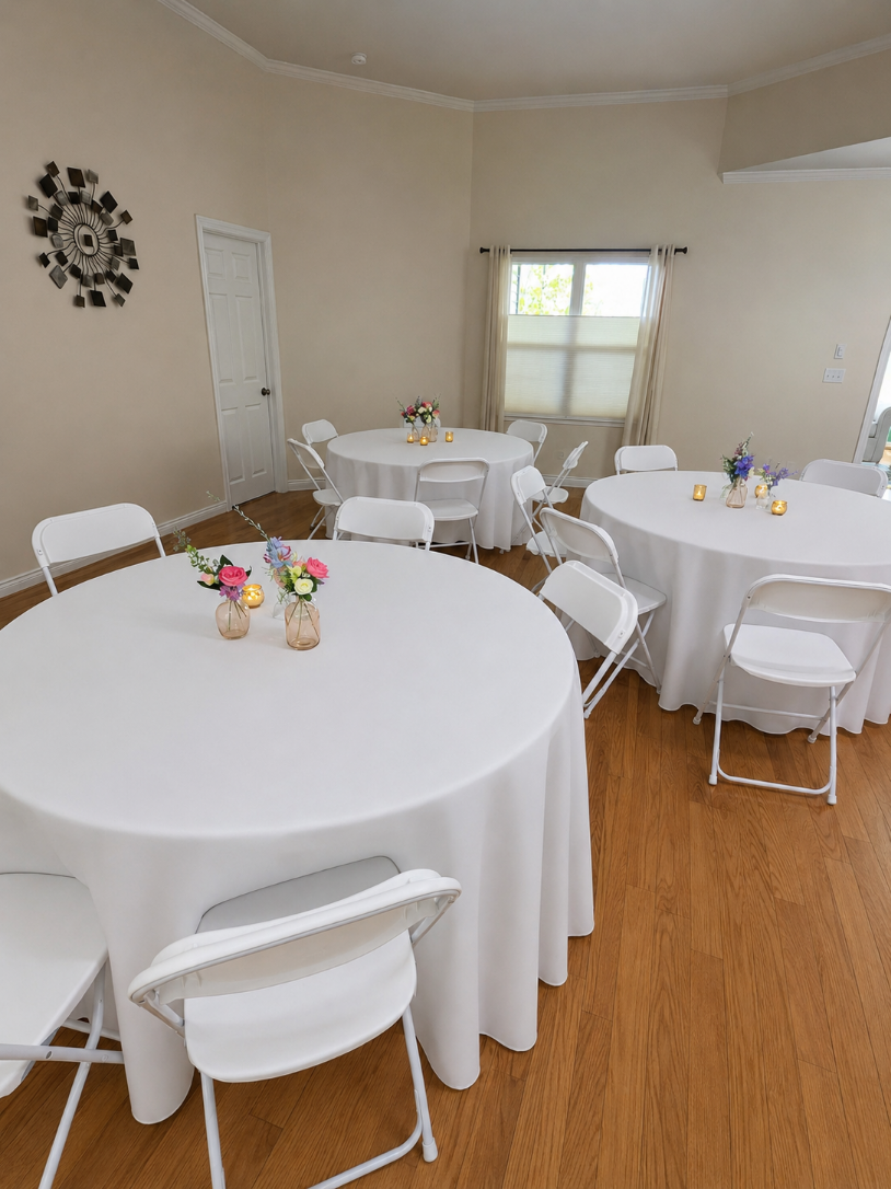 Bridal Shower setup in Maumee, Ohio