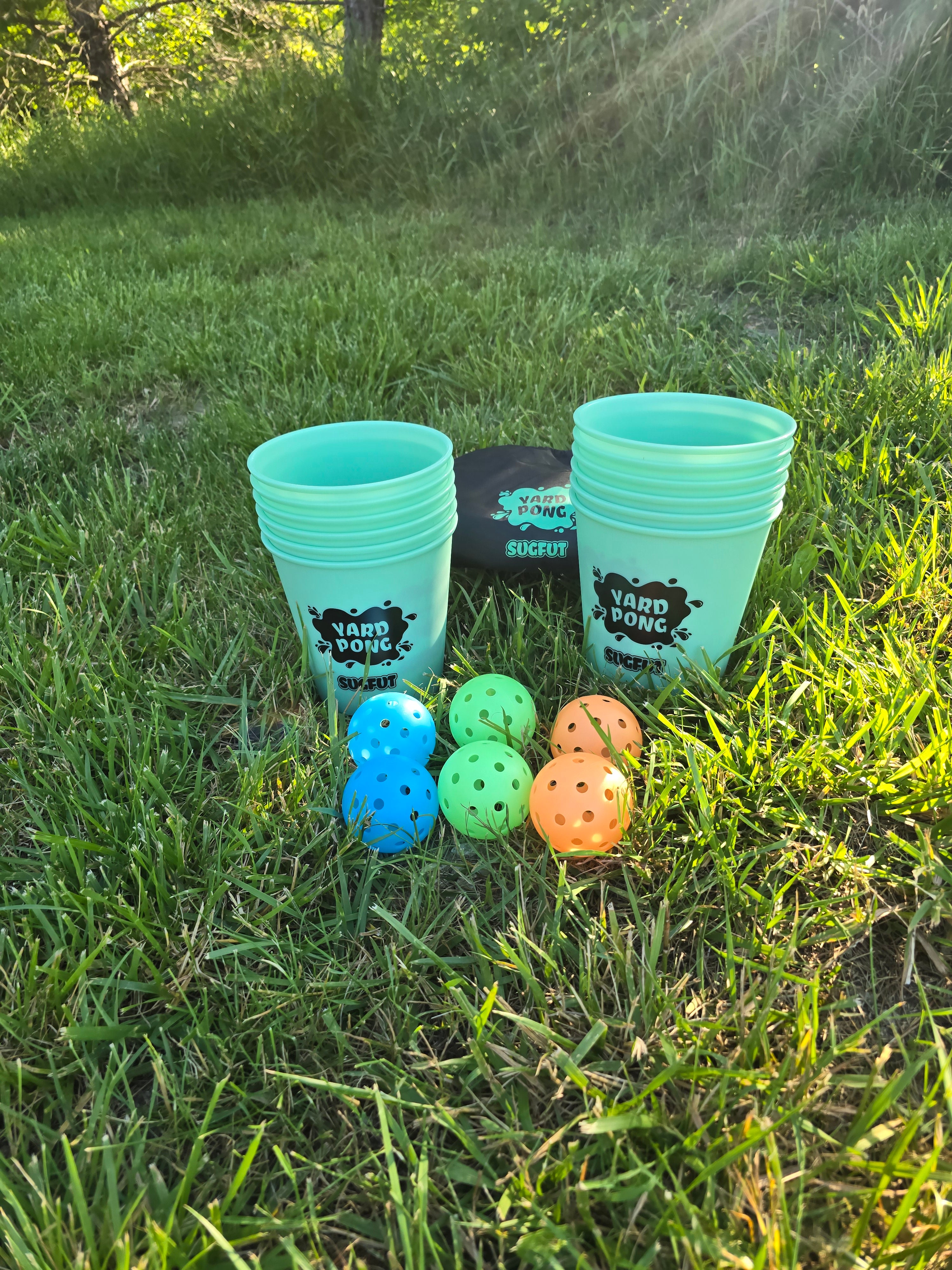 Glow In The Dark Yard Pong