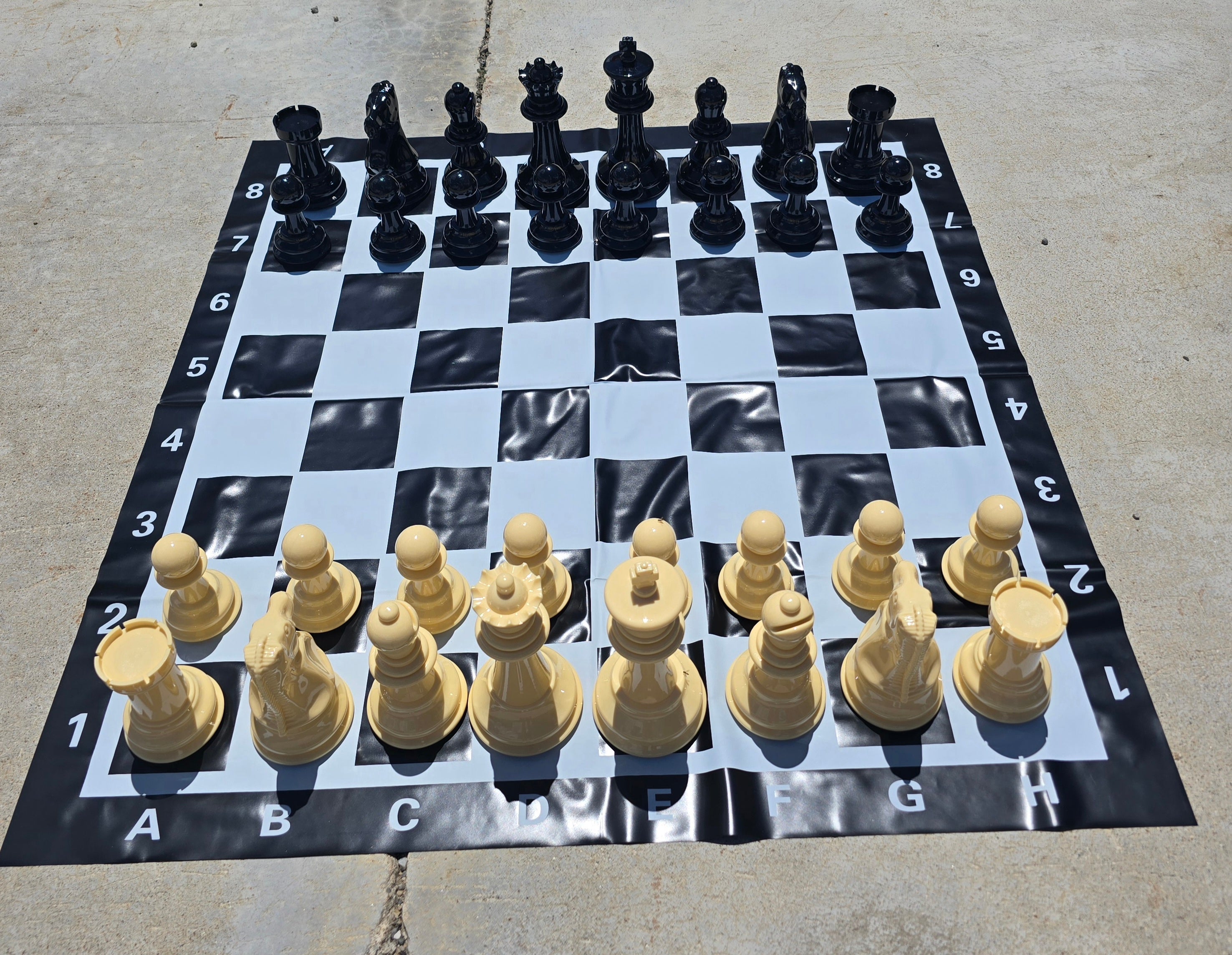 Giant Yard Chess Rental