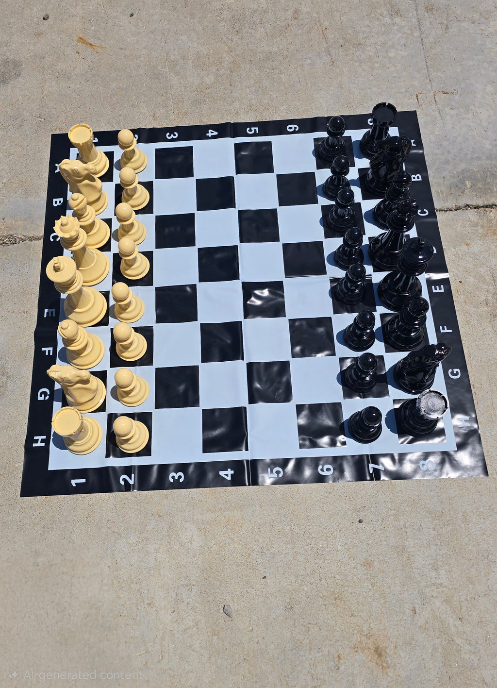 Giant Yard Chess Rental