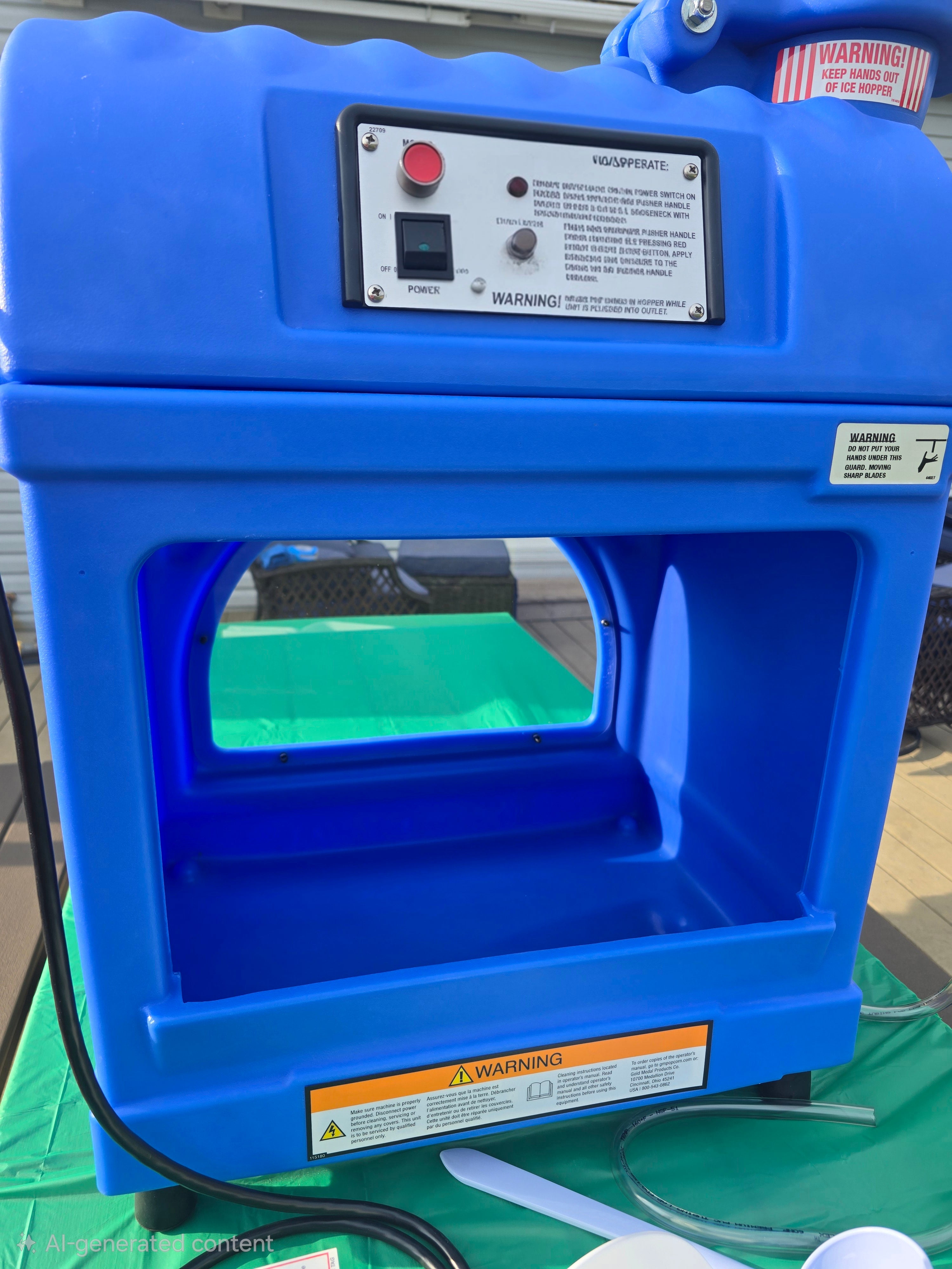 Snow Cone Machine Rental
